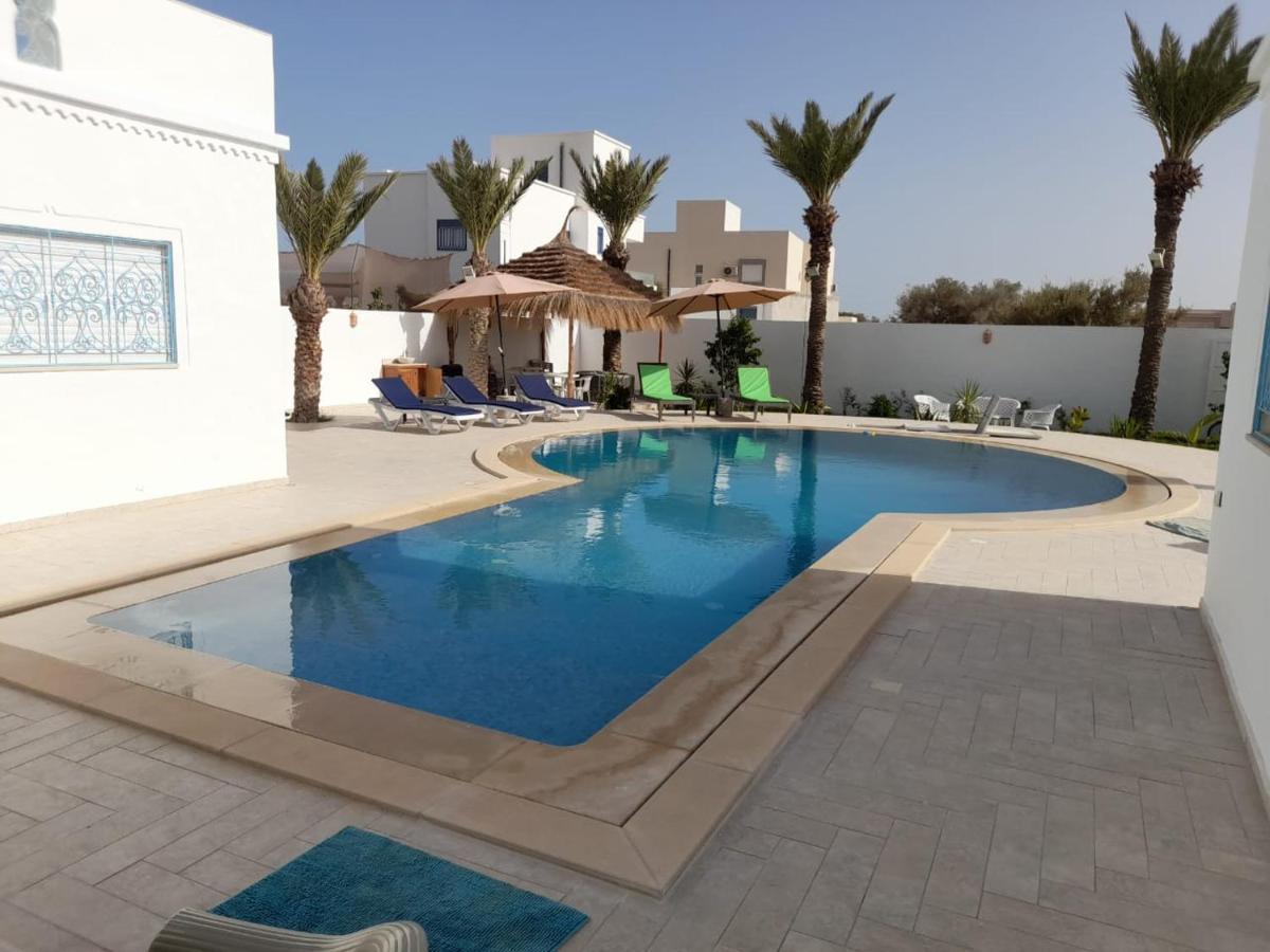 Villa La Palmeraie D'Arkou, Grande Piscine Exterior foto